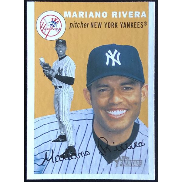 2003 TOPPS HERITAGE MARIANO RIVERA (HOF)