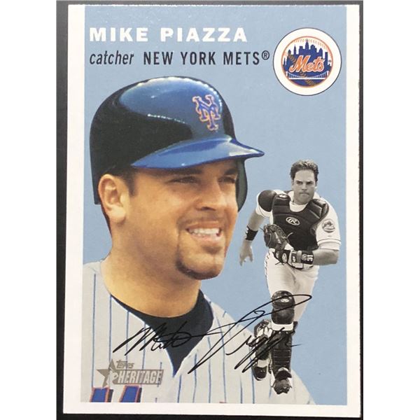 2003 TOPPS HERITAGE MIKE PIAZZA (HOF)