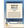 Image 2 : 2024 DONRUSS AUSTIN WELLS YELLOW FLOOD ROOKIE CARD
