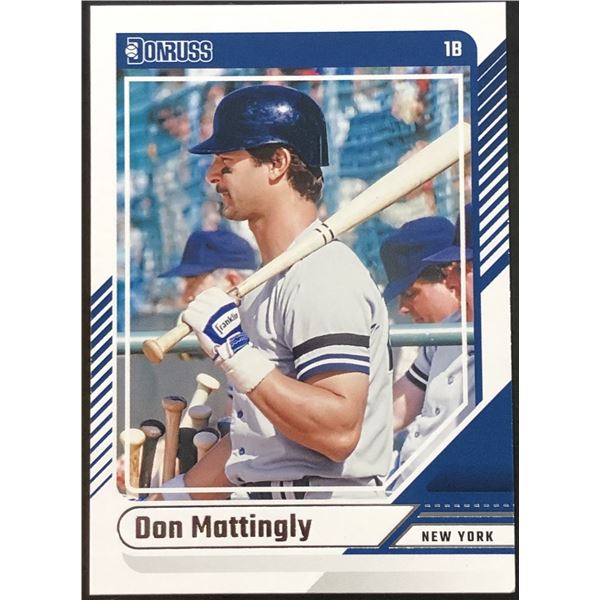 2024 DONRUSS DON MATTINGLY