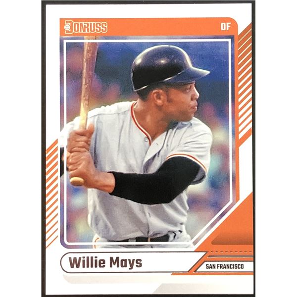 2024 DONRUSS WILLIE MAYS (HOF)