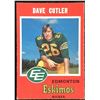Image 1 : 1971 O-PEE-CHEE DAVE CUTLER (HOF)