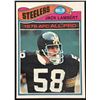 Image 1 : 1977 TOPPS JACK LAMBERT (HOF)