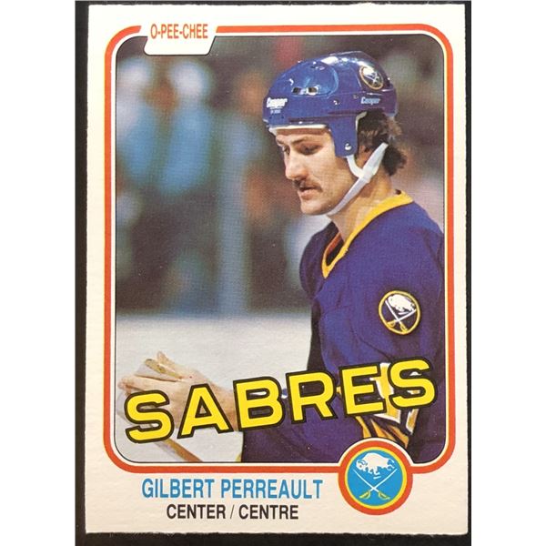 1981-82 O-PEE-CHEE GILBERT PERREAULT (HOF)