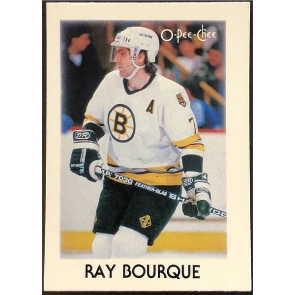 1987-88 O-PEE-CHEE MINI RAY BOURQUE (HOF)