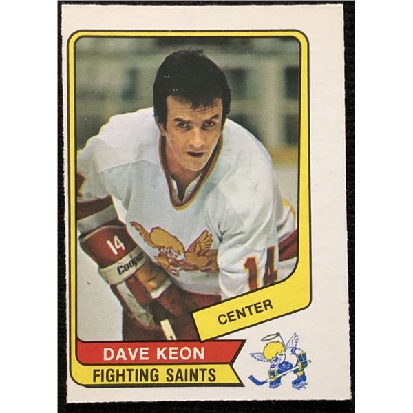 1976-77 O-PEE-CHEE WHA DAVE KEON (HOF)