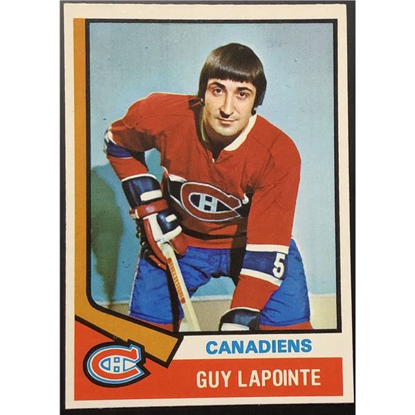 1974-75 O-PEE-CHEE GUY LAPOINTE (HOF)