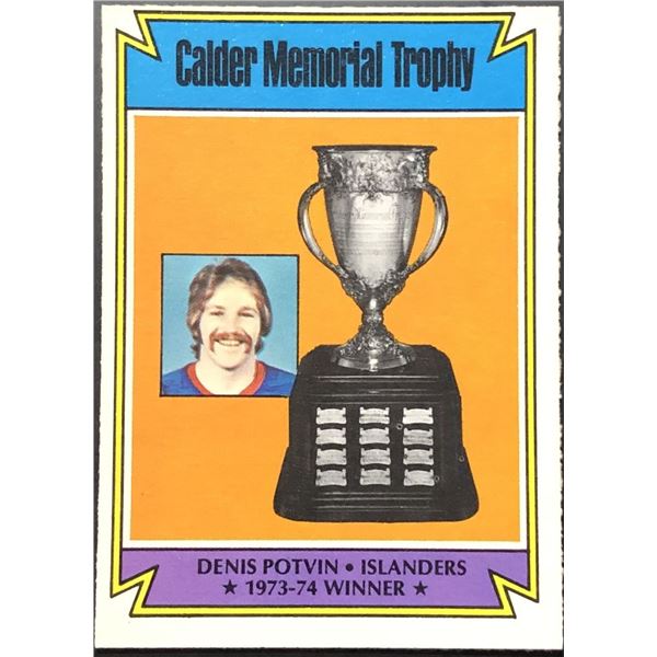 1974-75 O-PEE-CHEE DENIS POTVIN (HOF)