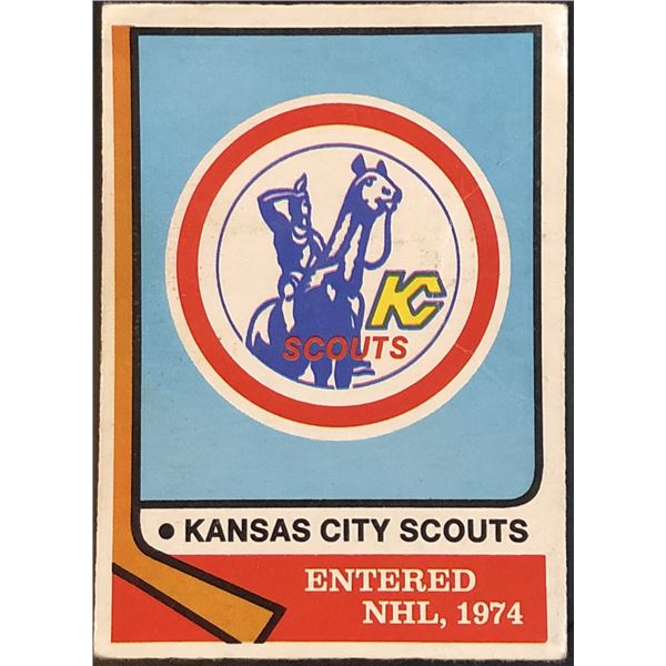 1974-75 O-PEE-CHEE KANSAS CITY SCOUTS