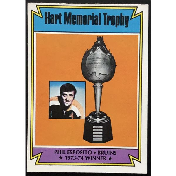 1974-75 O-PEE-CHEE PHIL ESPOSITO (HOF)
