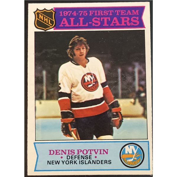 1975-76 O-PEE-CHEE DENIS POTVIN (HOF)