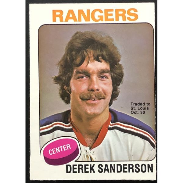 1975-76 O-PEE-CHEE DEREK SANDERSON