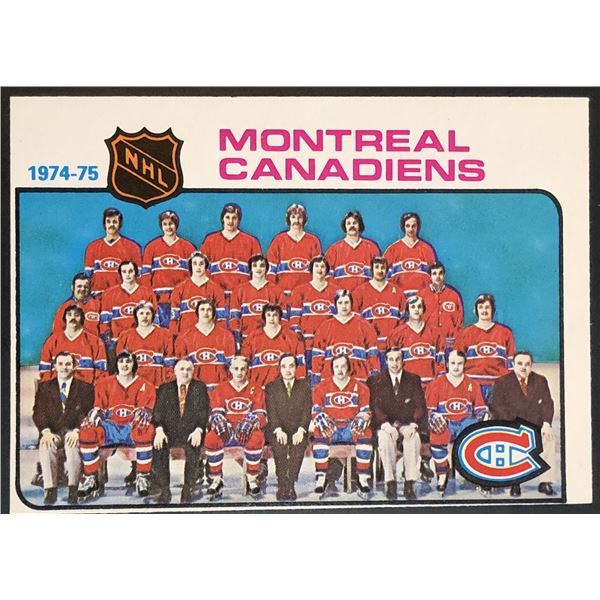 1975-76 O-PEE-CHEE MONTREAL CANADIENS