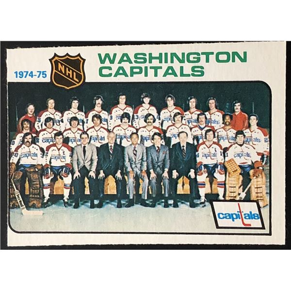 1975-76 O-PEE-CHEE WASHINGTON CAPITALS