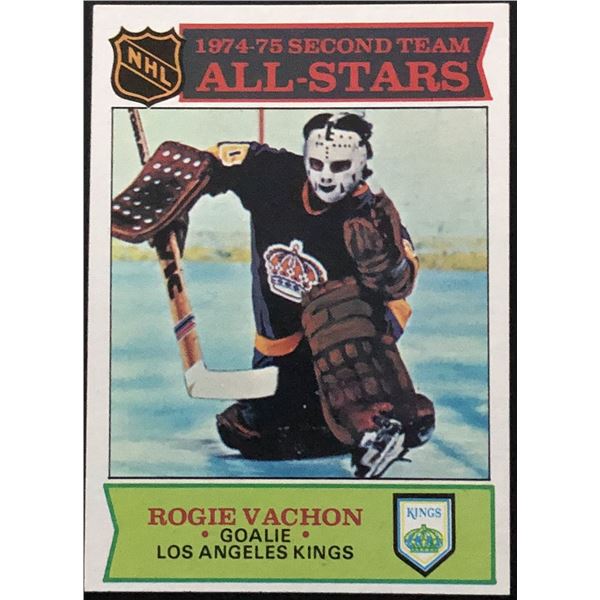 1975-76 TOPPS ROGIE VACHON (HOF)