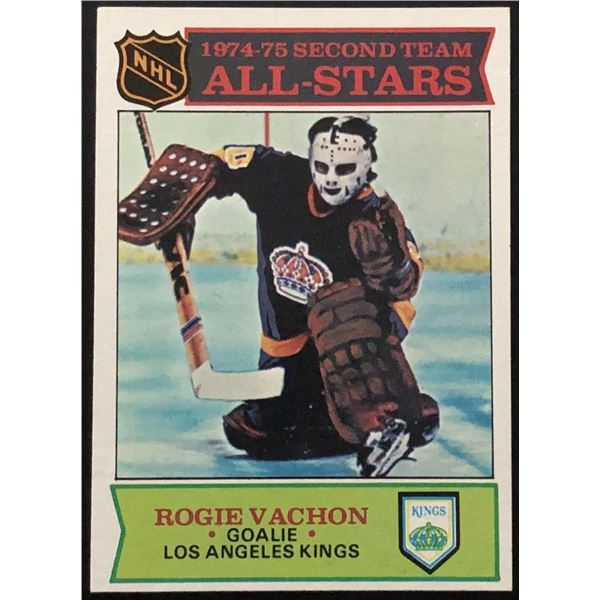 1975-76 TOPPS ROGIE VACHON (HOF)