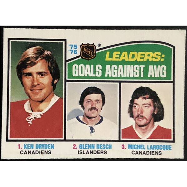 1976-77 O-PEE-CHEE KEN DRYDEN (HOF)