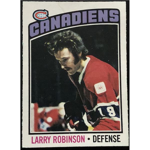1976-77 O-PEE-CHEE LARRY ROBINSON (HOF)