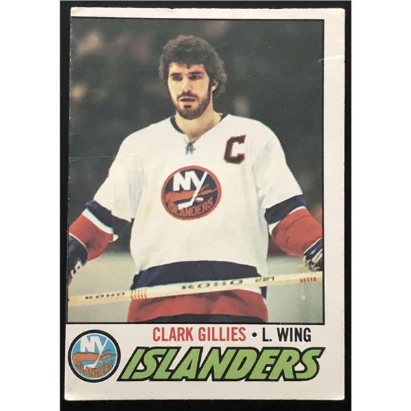 1977-78 O-PEE-CHEE CLARK GILLIES (HOF)