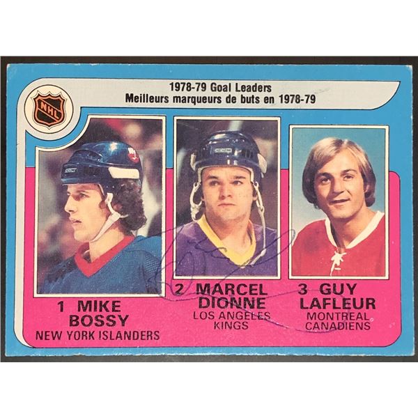 1979-80 O-PEE-CHEE MARCEL DIONNE (HOF) - SIGNED