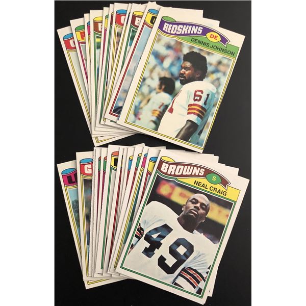 1977 TOPPS NFL COLLECTION - 25 CARDS