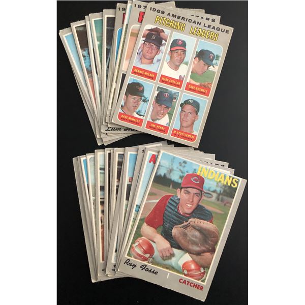 1970 O-PEE-CHEE MLB COLLECTION - 25 CARDS