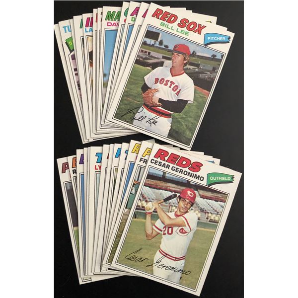 1977 TOPPS MLB COLLECTION - 25 CARDS