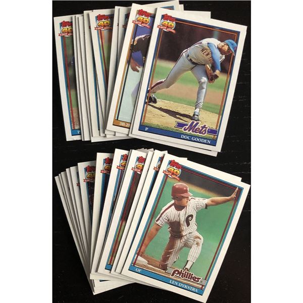 1991 TOPPS MLB COLLECTION - 25 CARDS