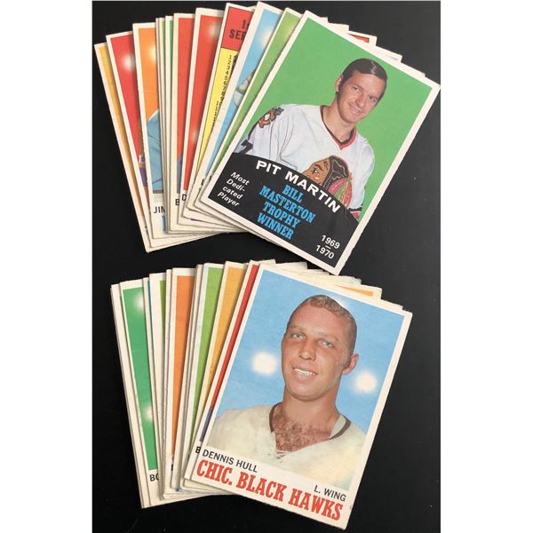 1970-71 O-PEE-CHEE NHL COLLECTION - 25 CARDS