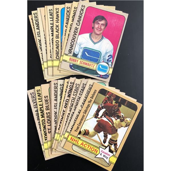 1972-73 O-PEE-CHEE NHL COLLECTION - 25 CARDS