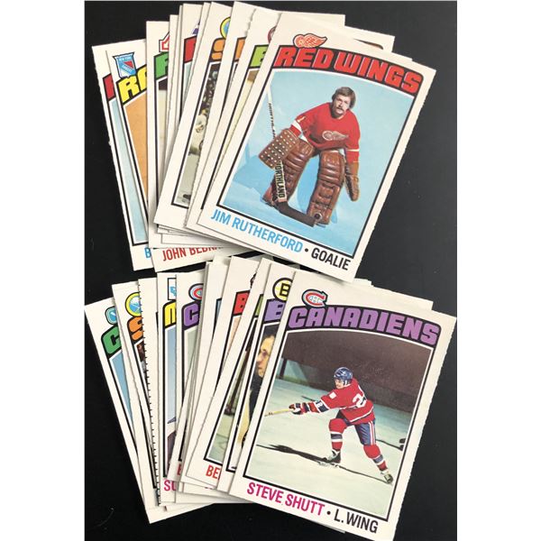 1976-77 O-PEE-CHEE NHL COLLECTION - 25 CARDS