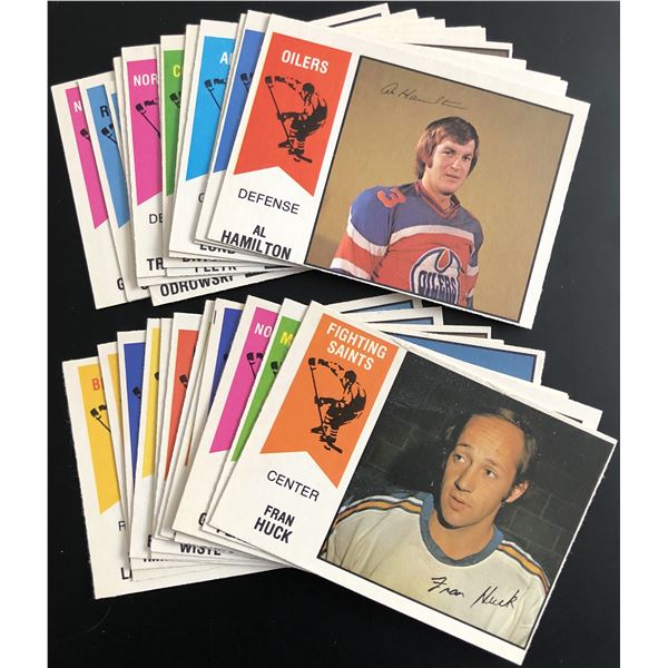 1974-75 O-PEE-CHEE WHA COLLECTION - 25 CARDS
