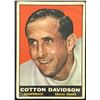 Image 1 : 1961 TOPPS COTTON DAVIDSON