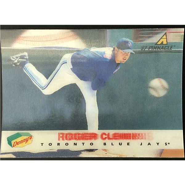 1997 PINNACLE DENNY'S ROGER CLEMENS