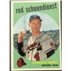 Image 1 : 1959 TOPPS RED SCHOENDIENST (HOF)