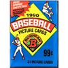 Image 1 : 1990 BOWMAN BASEBALL SEALED CELLO PACK