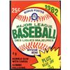 Image 1 : 1982 O-PEE-CHEE BASEBALL WAX PACK