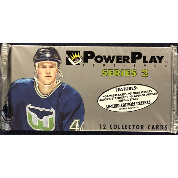 1993-94 FLEER NHL POWERPLAY SERIES TWO FOIL PACK