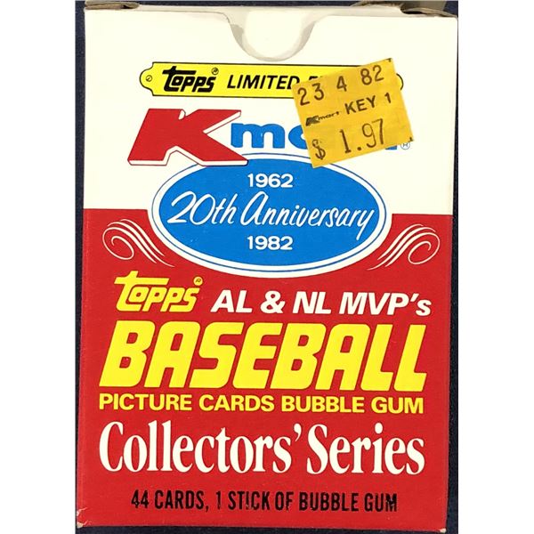 1982 TOPPS K-MART BASEBALL MVP BOX SET