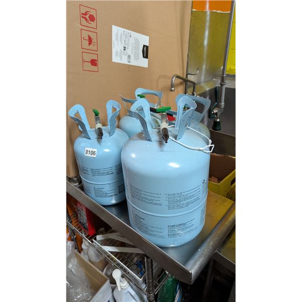 4PC empty helium tank