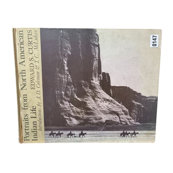 Portraits From North American Indian Life book - approx. 15 inch x 18 inch