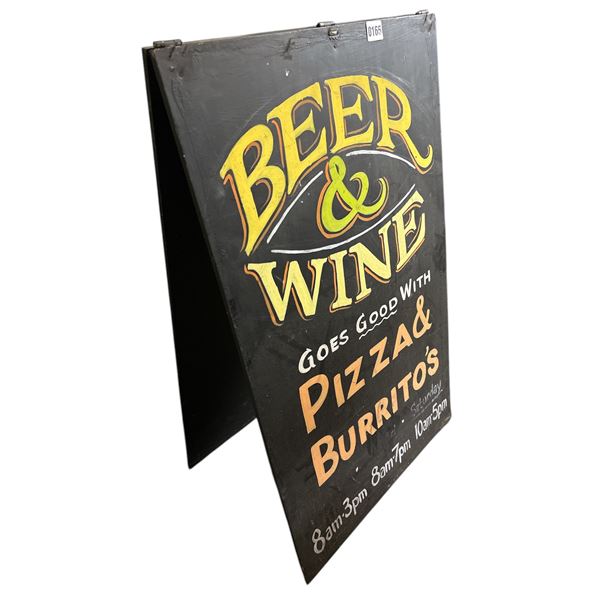 13 inch tall sandwich board
