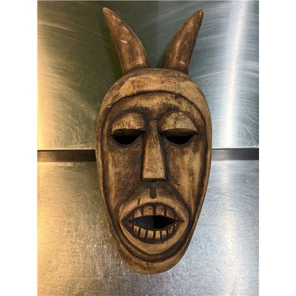 15.5 inch Vintage African wooden mask