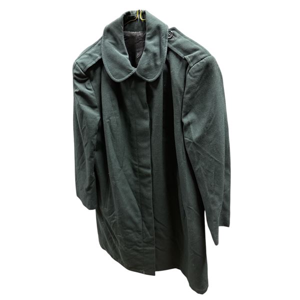 5 PC vintage Canadian Military overcoats assorted sizes Men's & women's