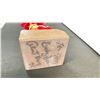 Image 3 : ARTIST SIGNED THUNDEDRBIRD CARVING WITH STRING TO OPEN BEAK *RETURN ELASTIC BROKEN* APPROX 6 1/4"W