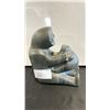 Image 2 : MOTHER AND CHILD SOAPSTONE CARVING APPROX 4"L X 2"W X 4 3/8"H