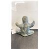 Image 2 : INUIT SOAPSTONE CARVING APPROX 3"L X 1.5"W X 3.5"H