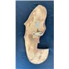 Image 2 : CEDAR SALMON CARVING BY JOE CAMPBELL APPROX 11"L X 3/8"W X 6 1/4" H