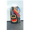 Image 1 : CEDAR RAVEN CARVING BY JOE CAMPBELL APPROX 3.5"L X 3/4" W X 6"H