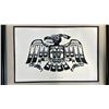 Image 2 : FRAMED HAIDA THUNDERBIRD PAINTING BY D.O. APPROX 16 3/4"X 12 3/4"